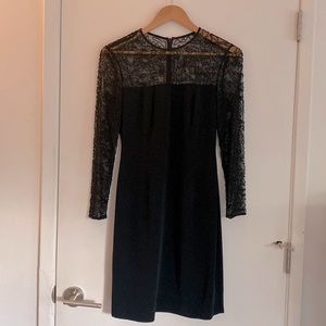 Vintage Niteline by Della Roufagali Black Dress
